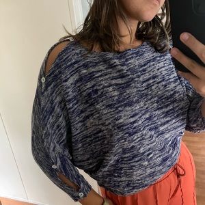 Anthropologie quarter sleeve top
